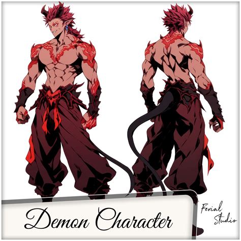 ArtStation - 🔹330 Demon Male Character [Anime] Reference Image Pack v.7