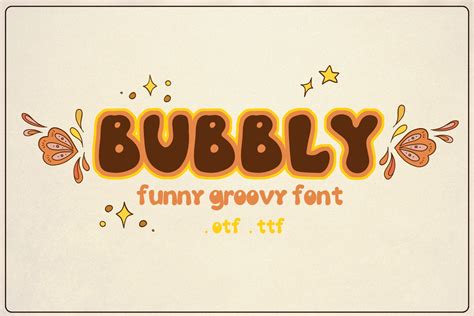 Bubbly Retro font | Fonts ~ Creative Market