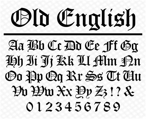 Old English Font Celtic Font Newspaper Font Old English Calligraphy Font Gothic Calligraphy Font ...