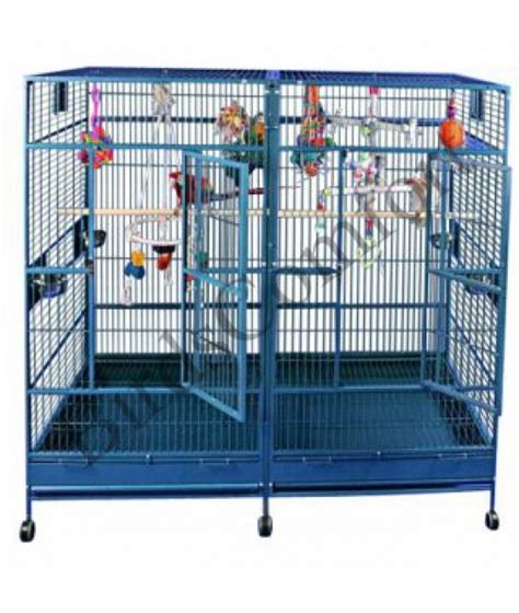 AE Enormous Double Macaw Cage 80x40 - by BirdsComfort.com