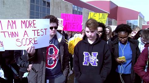 Nashua South Student Walk Out 3/14/18 (name corrected) - YouTube