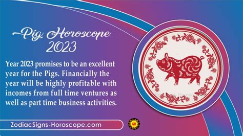 Pig Horoscope 2023 Predictions: Good Profits from Investments