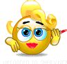 Makeup emoticon for Facebook, MSN and Skype