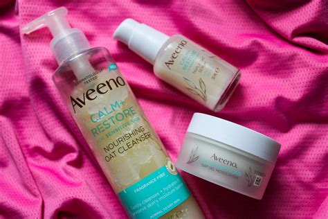 Aveeno Calm And Restore Range - Review - Ebun & Life