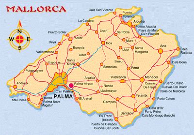 Map of Majorca | Majorca, Mallorca, Vakantie