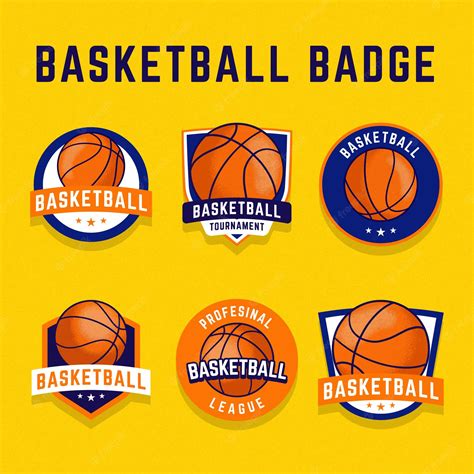 Premium Vector | Basketball badge