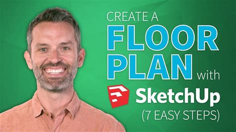 SketchUp Interior Design Tutorial — How to Create a Floor Plan (in 7 EAS... | Design tutorials ...