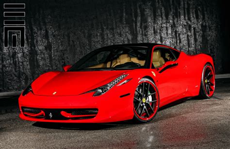 Ferrari 458 Custom Wheels - Ferrari Car