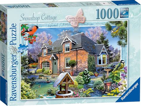 Ravensburger - Country Cottage Collection N°11 - Puzzle de 1 000 pièces - Cottage de Campagne ...