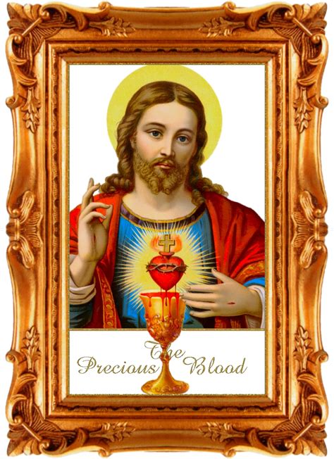 THE PRECIOUS BLOOD OF JESUS