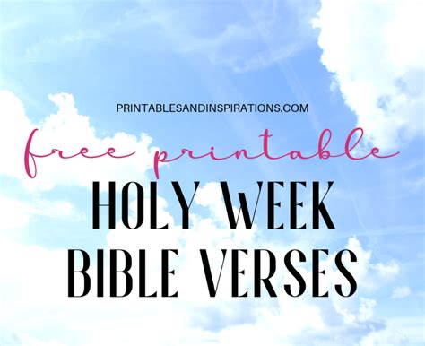 The 7 Last Words Of Jesus On The Cross - Printables and Inspirations