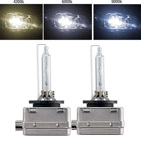 2Pcs Car Headlight Bulb HID XENON D3S Lamp DC 12V 35W 6000K D3S HID ...