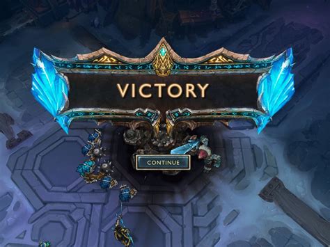 League Of Legends Victory Screen