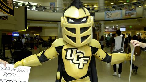 UCF Give Black and Gold: Knightro - YouTube