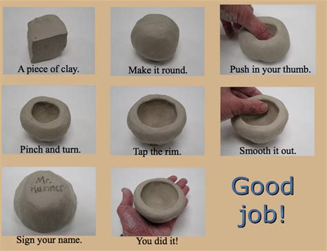 Sculpting - Pinch Pots and Basics - Miss Legh's Page