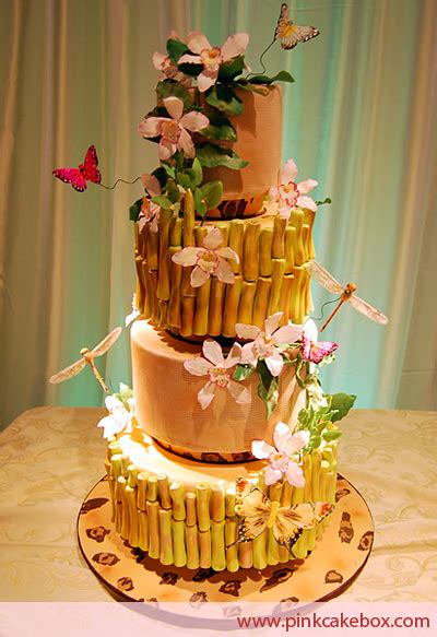 Tropical Rainforest Cake » Summer Wedding Cakes