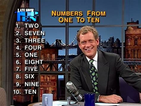 Inside the Confusing Origins of David Letterman's Top Ten List | Top ten books, David letterman ...