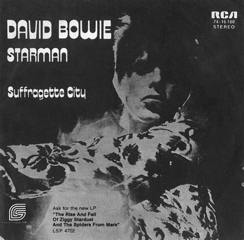 David Bowie – Starman – Vinyl (7", 45 RPM + 2 more), 1972 [r2774120] | Discogs