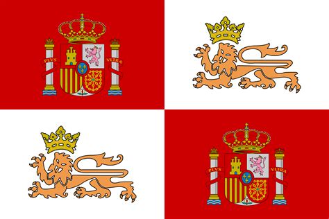 Clipart - Historic Flag of the Spain Royal Navy