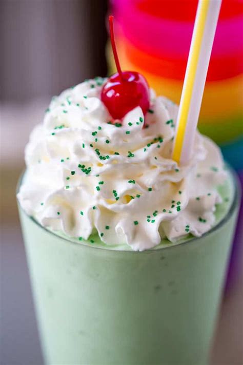 McDonald's Shamrock Shake (Copycat) - Dinner, then Dessert