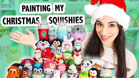 Squishy Makeovers: Christmas/Winter - YouTube