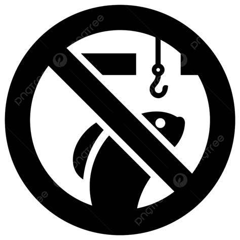 Forbidden Sign Vector Hd PNG Images, No Ice Fishing Forbidden Sign, Signal, Ban, Sea PNG Image ...