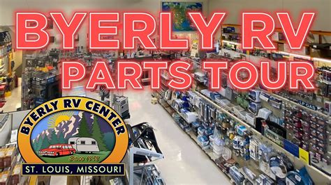 Byerly RV Parts Store Tour - YouTube