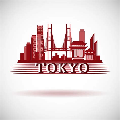 Tokyo city silhouette — Stock Vector © ray_of_light #21515313