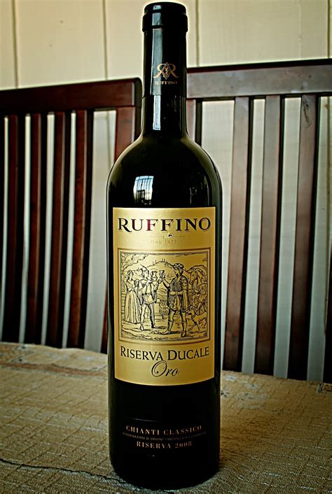 bitácora hedonista: Ruffino Riserva Ducale Oro 2008 Chianti Classico ...