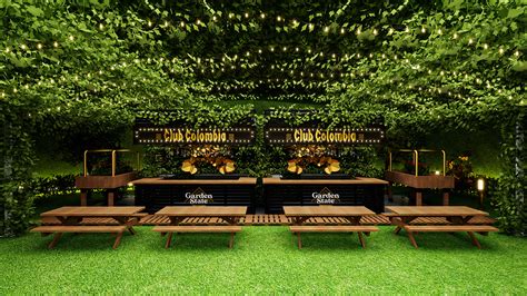 Garden State Event - Club Colombia on Behance