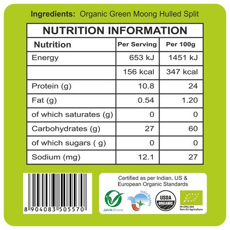 Organic Moong Dal 500g – Purity Prayag