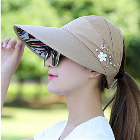 Women’s Colorful Anti-UV Sun Visor – DMD Fashion