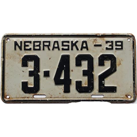 Nebraska License Plates For Sale | Shop License Plates