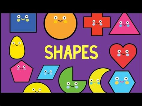 Shapes names learn shapes name in English shapes name for kids with picture shapes names with ...
