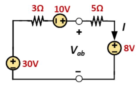 Solved Find I and Vab | Chegg.com