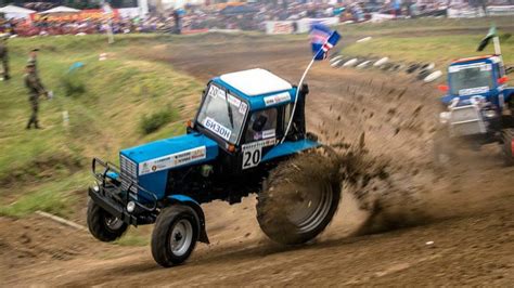 In celebration of Russia's taste for speed and legendary bad roads, 'tractor racing' poised to ...