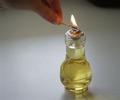 DIY Oil Lamp : 3 Steps - Instructables