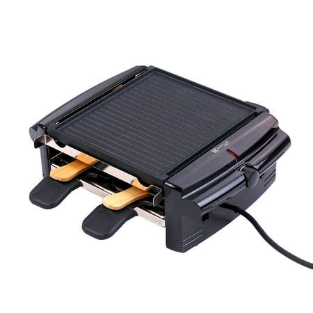 Electric Smokeless BBQ Grill Mini Reversible Griddle Barbecue ...