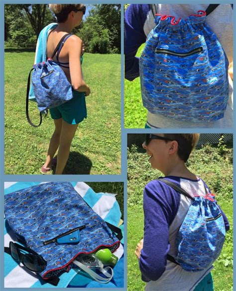 Free Pattern: Sew a Super Deluxe Drawstring Backpack – The Daily Sew