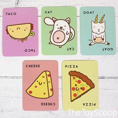 Taco Cat Goat Cheese Pizza Card Game Review & How To Play