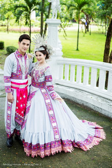 Modern Hmong Wedding Dress