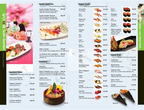 Sushi Garden Capitola Menu | Fasci Garden