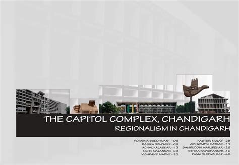 The Capitol Complex, Chandigarh