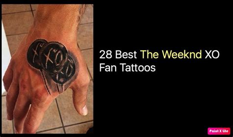 The Weeknd Xo Logo Tattoo