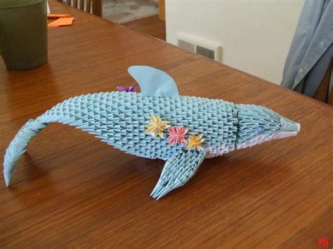 Dolphin | Origami design, Origami dolphin, Origami paper art