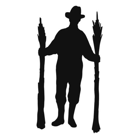 Farmer Working Silhouette PNG & SVG Design For T-Shirts