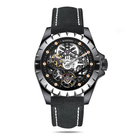 Mens Skeleton Automatic Watch | 72/Hour Power Reserve Mechanical