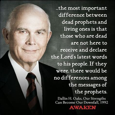 149 best LDS Apostles: Dallin H Oaks images on Pinterest | Inspire quotes, Lds quotes and Gospel ...