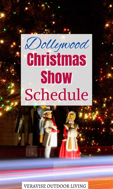 Dollywood Christmas Show Schedule