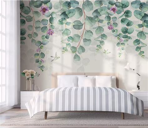 5 Stunning nature inspired mural wallpapers for a dreamy bedroom – DIVEROS